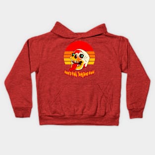 Sun's Out, Tongues Out! Kids Hoodie